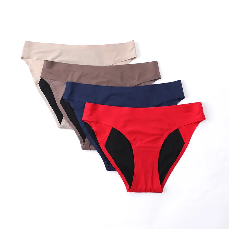 Period Panties Cheap Anti-microbial Waterproof Underwear For Seamless Reusable Briefs Absorptive Menstrual Panty